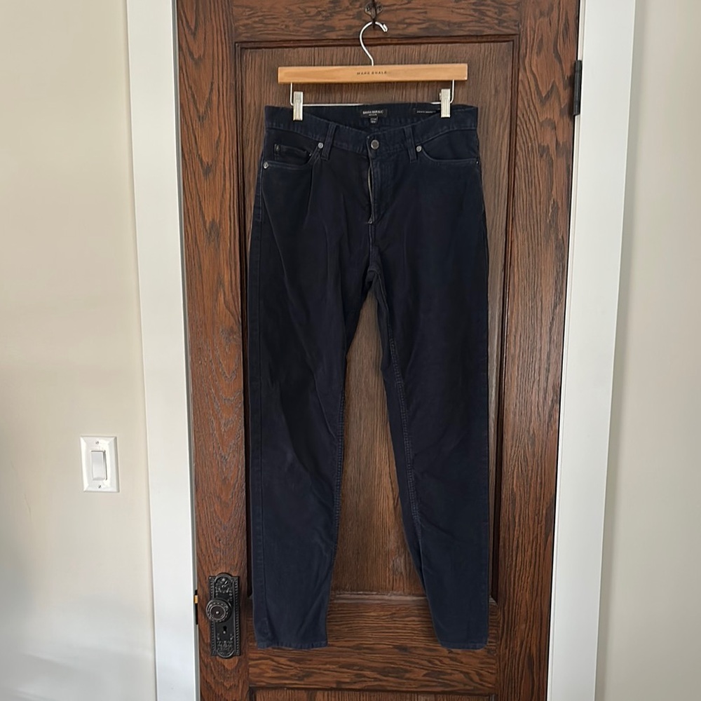 Men's Banana Republic Navy Traveler Jeans - 32x34
